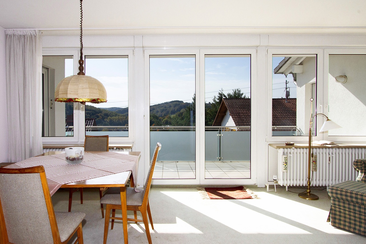 Blickrichtung Loggia