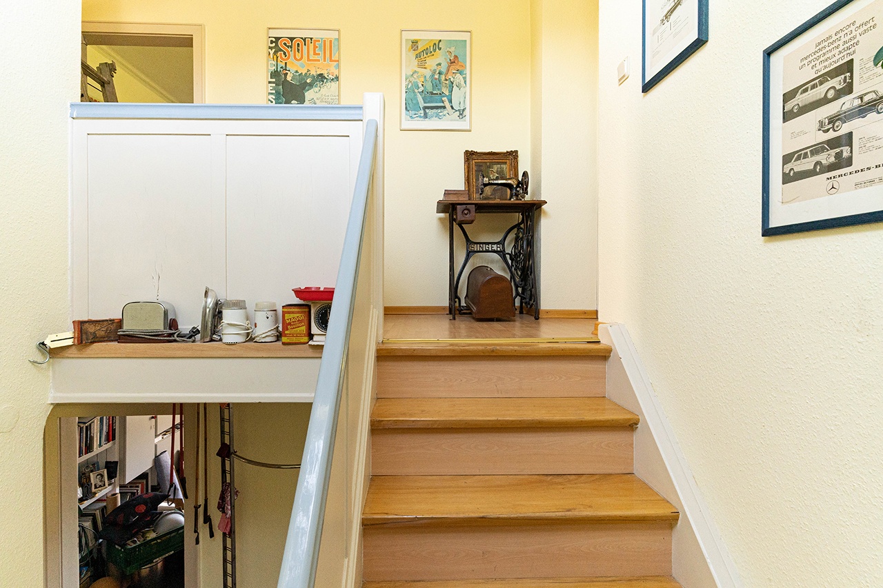 Treppe zum Obergeschoss