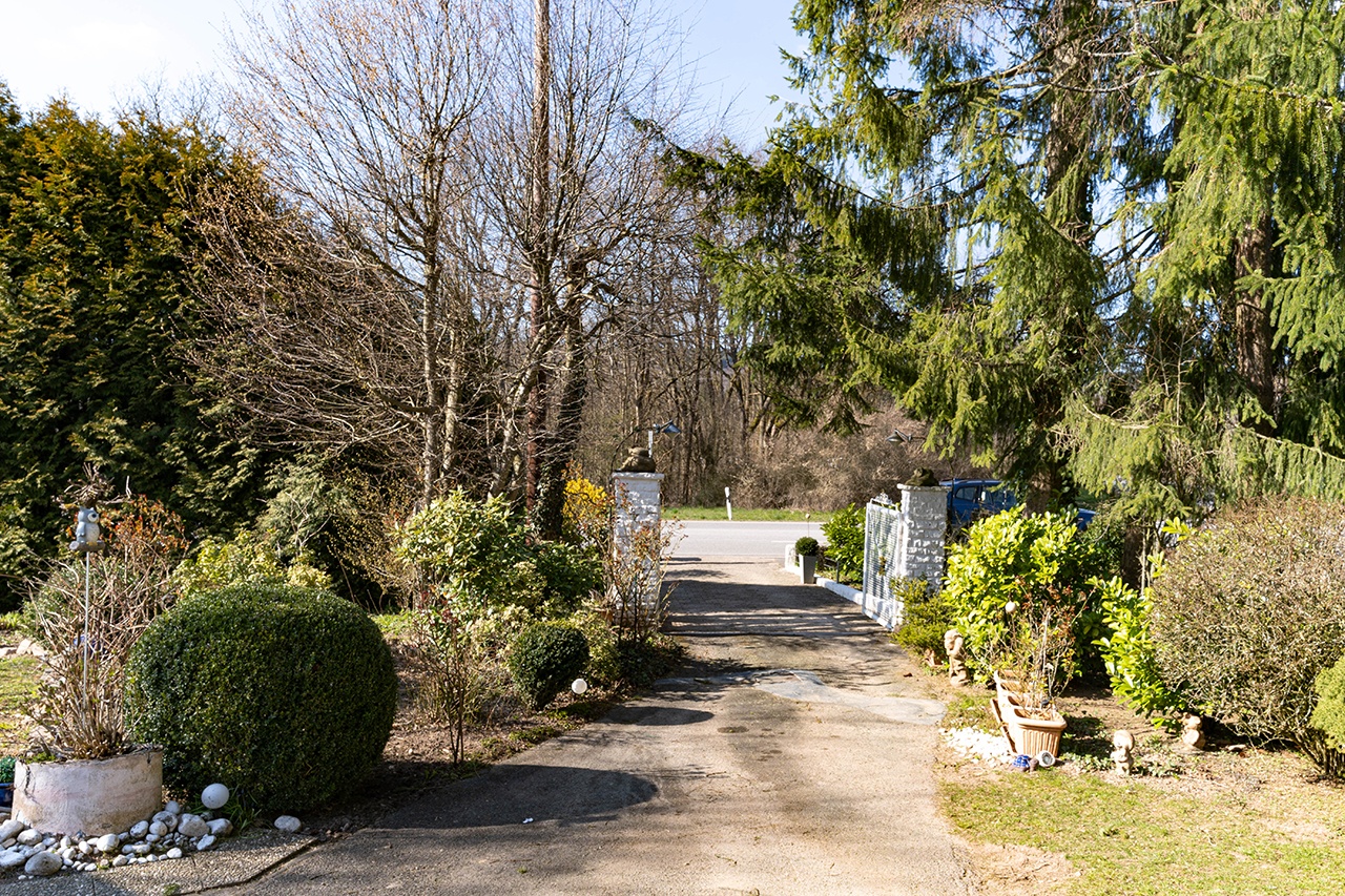 Blickrichtung Straße