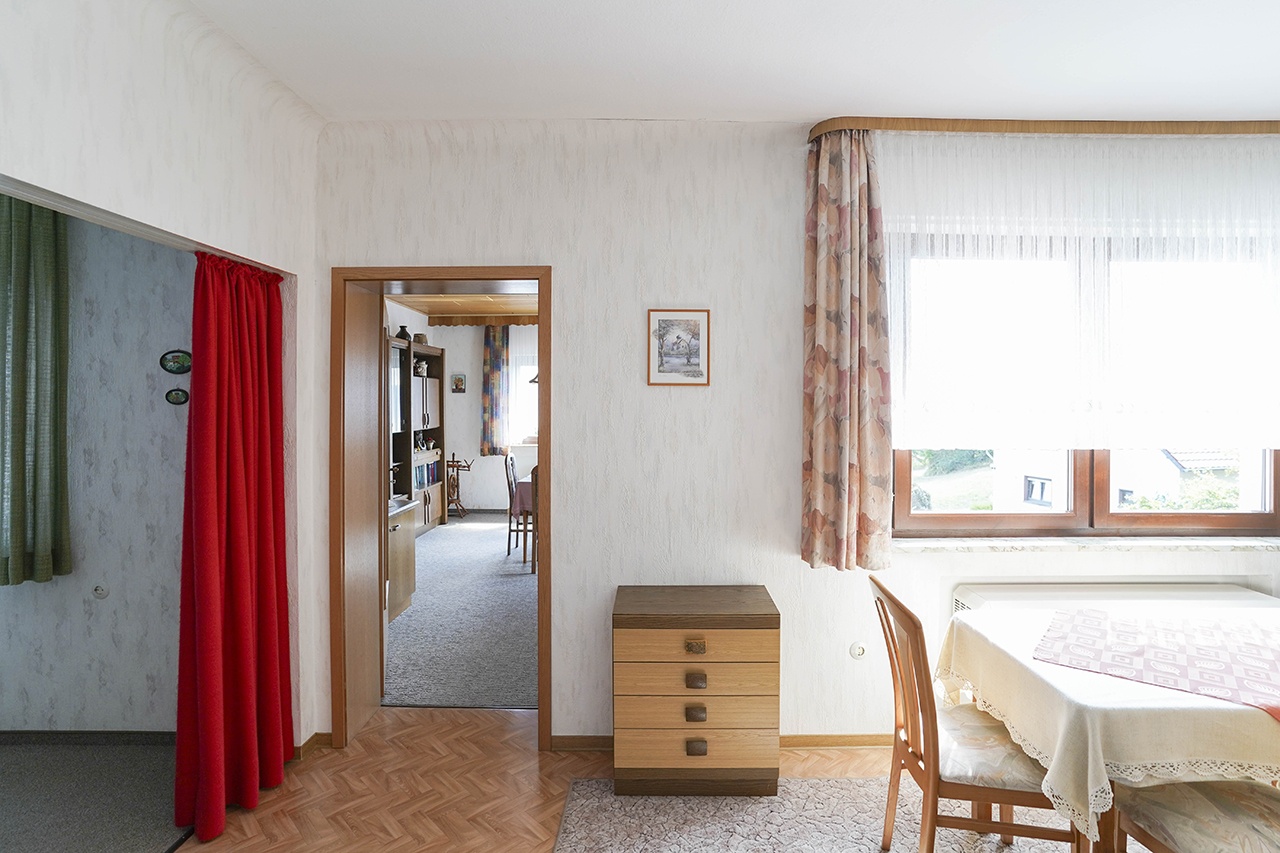 Esszimmer Blickrichtung Wohnzimmer im EG