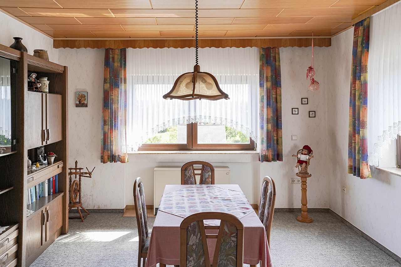 Wohnzimmer 1 im Erdgeschoss