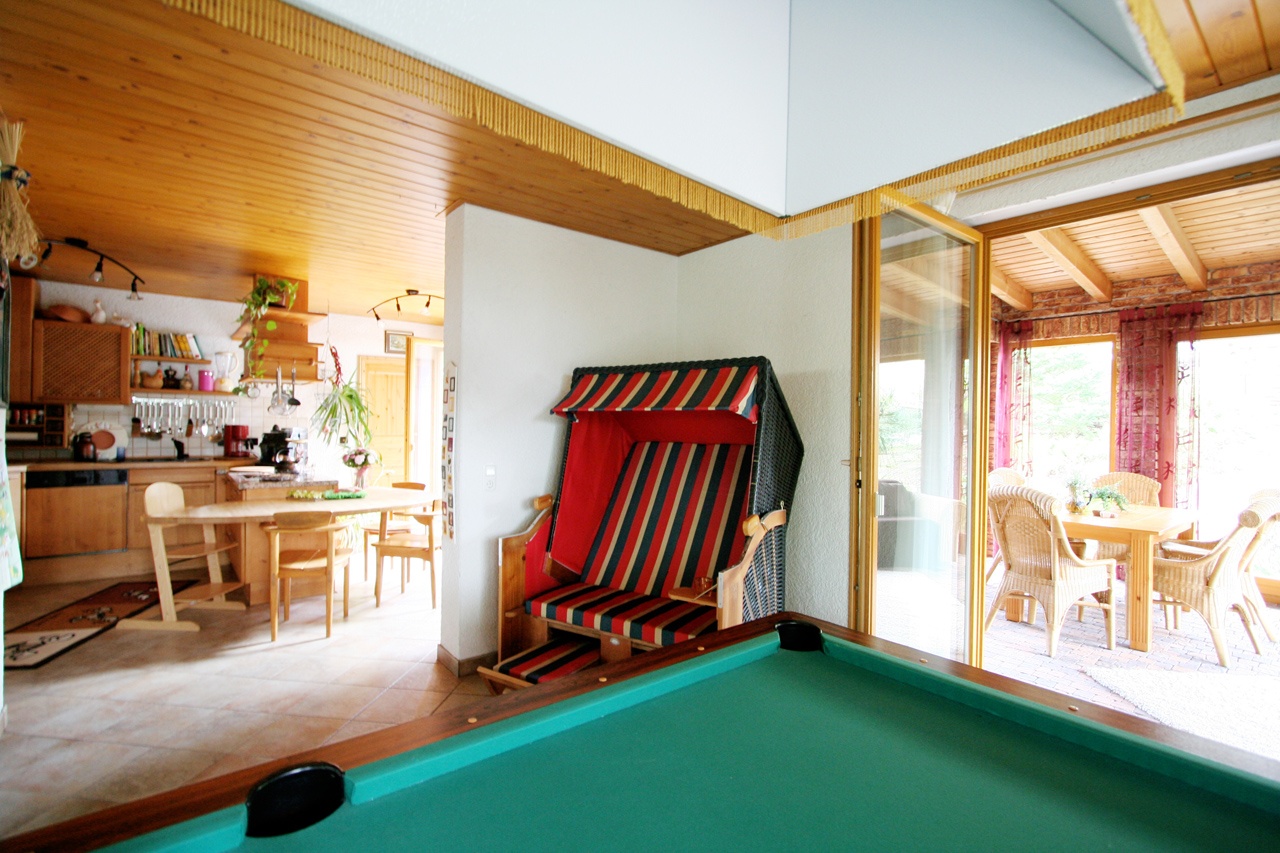 Blickrichtung Küche/Wintergarten