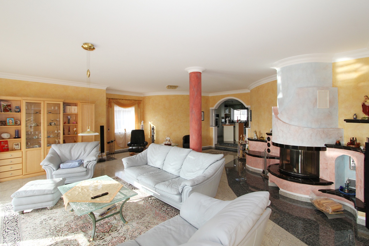 Wohnzimmer Blickrichtung Küche