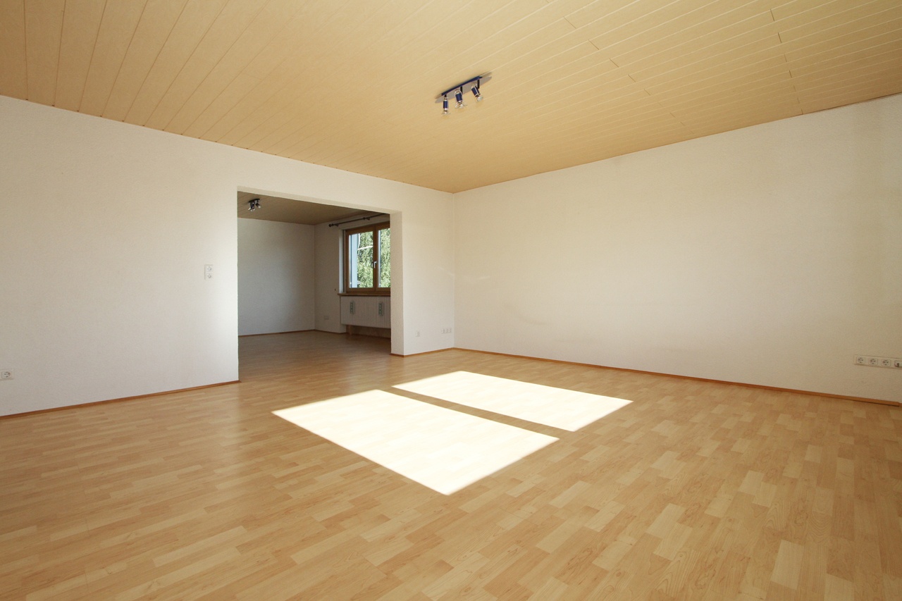 Wohnzimmer- Blickrichtung Esszimmer