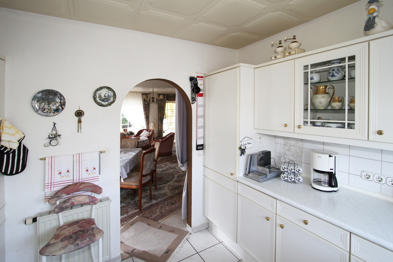 Küche- Blickrichtung Wohnbereich