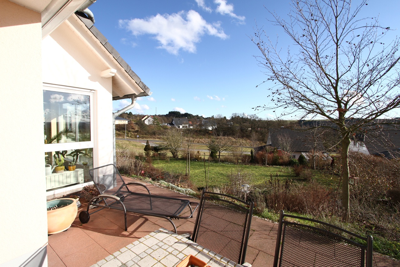 Terrasse Grundstück